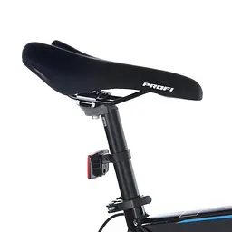 Велосипед "EVEREST" PROF1 G275EVEREST A275.127,5 д. Алюм.рама 19 ", SHIMANO 21SP, алюм.DB, CS TZ500, чорний - мініатюра 9