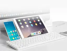 Клавіатура бездротова Xiaomi MiiiW AIR85+ Bluetooth Dual Mode (MWBK01) MAC/iPad/PC (RU) White - мініатюра 3