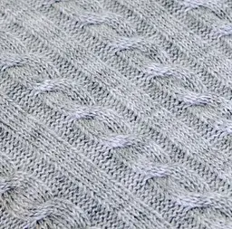 Плед Прованс Soft Коси, 130х90 см, сірий (11695) - мініатюра 2