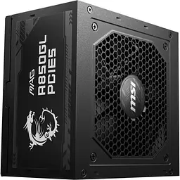 Блок живлення MSI MAG A850GL PCIE5 Black (306-7ZP8A11-CE0) [109821] - мініатюра 13