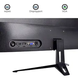 Монітор 24.5" QUBE B25F100-IPS FHD IPS 100Hz (B25F100-IPS) - мініатюра 6