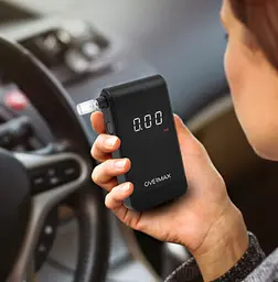 Алкотестер електрохімічний Overmax AD-10 - мініатюра 3