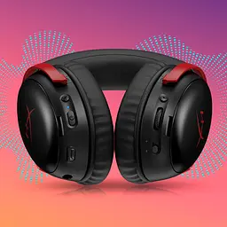 HyperX Гарнітура ігрова Cloud III S, WL/USB-A/USB-C, чорно-червоний - мініатюра 5
