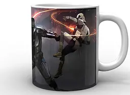 Кружка GeekLand Зоряні війни Мандалорець битва Star Wars The Mandalorian TM.04.09 - мініатюра 3