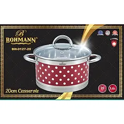 Каструля Bohmann BH 0127-20 3.6л Red - мініатюра 8