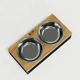 Hollky Base XS — миски на підставці для маленьких собак та котів (2 × 0,25 л) - мініатюра 4