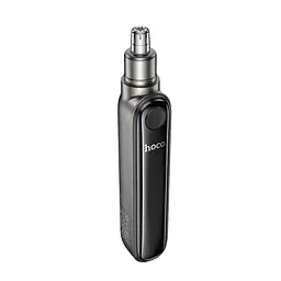 Тример для носа Hoco HP33 Electric Nose Hair Trimmer with Display Grey - мініатюра 2