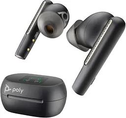 Навушники Poly TWS Voyager Free 60+ + BT700C + TSCHC з мікрофоном чорні