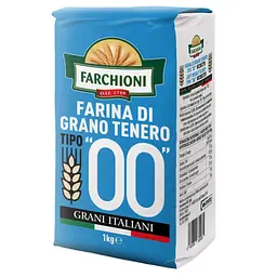Борошно пшеничне Farchioni Farina di Grano Tenero Tipo "00" тонкого помолу 1 кг