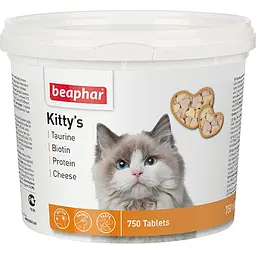 Кормова добавка для котів Beaphar Kitty's Mix 750 табл