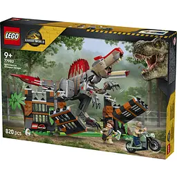 Конструктор LEGO Jurassic World Втеча спинозавра 820 ел. (77982) - мініатюра 4