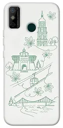 TPU чохол Demsky Heart of Kyiv для TECNO Spark 6 Go