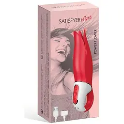Вібратор Satisfyer Vibes Power Flower - мініатюра 5