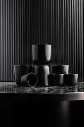 Чашка Barta Coffee Cup 290 мл Чорний / Смарагдовий - мініатюра 2