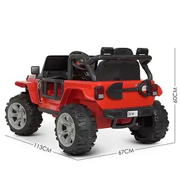 Дитячий електромобіль Джип Bambi Racer M 4282EBLR-3 до 30 кг - мініатюра 2