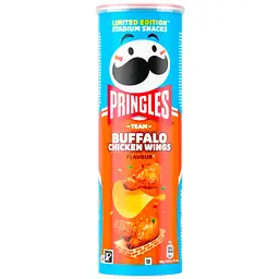 Чіпси Pringles Buffalo Chicken Wings зі смаком курячих крилець баффало 165 г