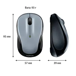 Мишка бездротова Logitech M325s 910-006813 Light Silver - мініатюра 5