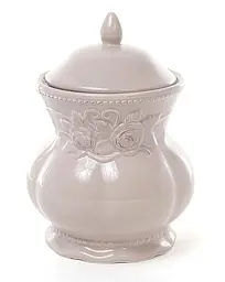 Банка Leeds Троянди для сипучих продуктів, кераміка Bona Ø13 см kuh0009965