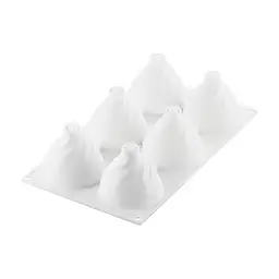 Форма для випікання Silikomart Chantilly d 73 h 65 мм (6x120 мл) (CHANTILLY 120)