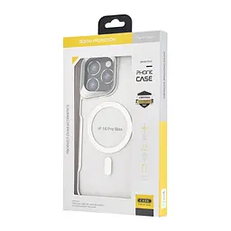 Чохол Metal Frame with MagSafe iPhone 16 Pro Max Dark Silver - мініатюра 2