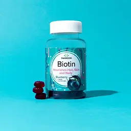 Біотин Swanson Biotin 60 жувальних цукерок зі смаком чорниці (2022-09-1095) - мініатюра 4