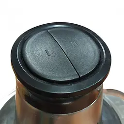Електричний блендер-подрібнювач 2 літри металевий 1200 W Food Processor P-204 - мініатюра 2