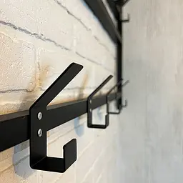 Вішак у передпокій Nice & Cozy Hallway Grid розбірний чорний - мініатюра 5