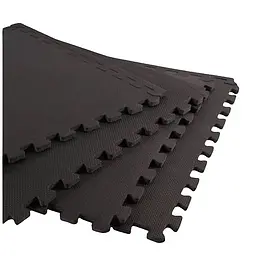 Килимок пазл Toorx Interlocking 4 елементи 61 х 61 х 1,2 см Antracite (MAT-60) - мініатюра 3