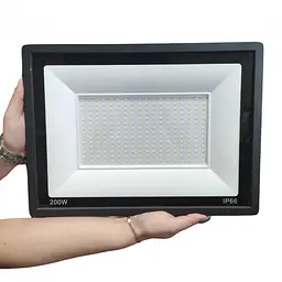 Світлодіодний прожектор Flood Light 200 W 6500 K 220 V IP66 - мініатюра 2