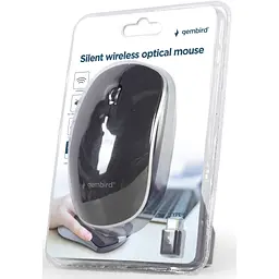 Мишка Gembird MUSW-4BSC-01 Wireless Black (MUSW-4BSC-01) - мініатюра 3