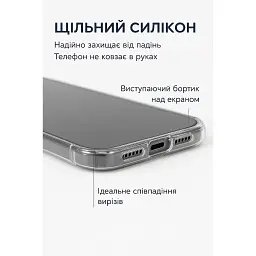 Чохол до мобільного телефона BeCover Silicone Samsung Galaxy S25 FE SM-S731 Transparent (714389) - мініатюра 6