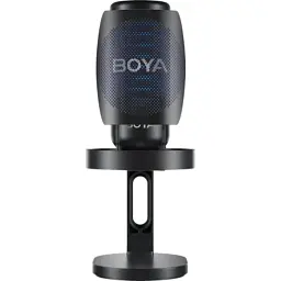 Мікрофон Boya K3-02 RGB Type-C/3,5 мм Black (BOYA K3-02)