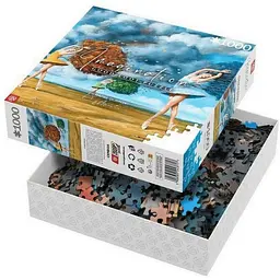 Пазл класичний GoodLoot Imagination: Rafal Olbinski The Shape of Color Green Puzzles 1000 елементів (5908305243717) - мініатюра 2