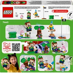 Конструктор LEGO Super Mario Пригоди з інтерактивним LEGO Луїджі 210 деталей (71440) - мініатюра 2