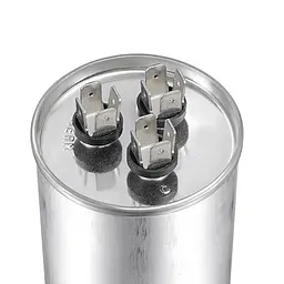 Конденсатор Uxcell Dual Run Capacitor Round CBB65 60/5uF 370V AC для двигуна кондиціонера - мініатюра 3