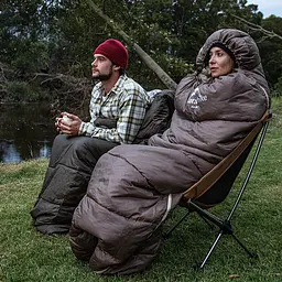 Спальник з капюшоном Naturehike U350 NH20MSD07, (1°C), лівий, зелений - мініатюра 8