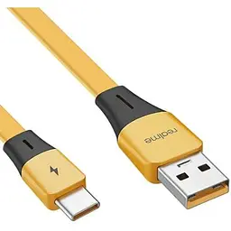 Кабель Data Cable SuperDart / Super Vooc 65W / 6A 1m USB на Type-C / USB-C для Realme yellow - мініатюра 7