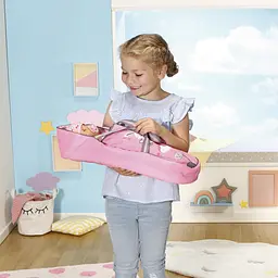 Люлька-переноска для ляльки Baby Born 2 в 1 Солодкі сни (832448) - мініатюра 6