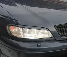 Вії фар Fly для Opel Omega B 95-99 Чорні 2 шт