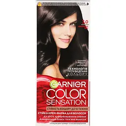 Фарба для волосся Garnier Color Sensation відтінок 3.0 королівська кава 110 мл (C5652078) - мініатюра 3