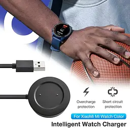 Зарядний пристрій Amazfeel для смартгодинника Xiaomi Mi Watch Color Sport / Color 2 / S1 Active - мініатюра 7