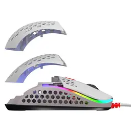 Миша Cherry Xtrfy M42 RGB USB Retro Grey (XG-M42-RGB-RETRO) - мініатюра 6