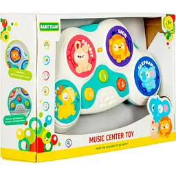 Іграшка Baby Team Музичний центр (8656_бірюзовий) - мініатюра 4