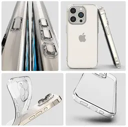 Силіконовий чохол BeCover для Apple iPhone 16 Pro Transparancy (712279) - мініатюра 8