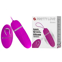 Віброяйце Pretty Love Dawn Remote Egg Pink, 9,2см фіолетовий