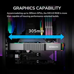 Корпус Cougar MX110 Uniface RGB Black (MX110 RGB) - мініатюра 13