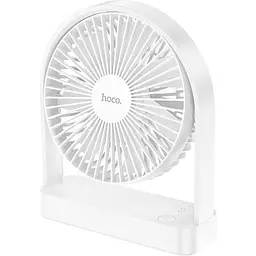 Вентилятор Hoco HX65 2000 mAh Ultra-thin desktop fan білий