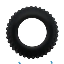 Ерекційне кільце Titan Cock Ring чорне - мініатюра 5