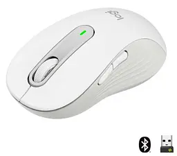 Миша Logitech Signature M650 L Wireless Off-білий (910-006238) (6794327) - мініатюра 2