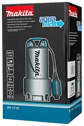 Насос занурювальний для брудної води Makita PF1110 - мініатюра 2